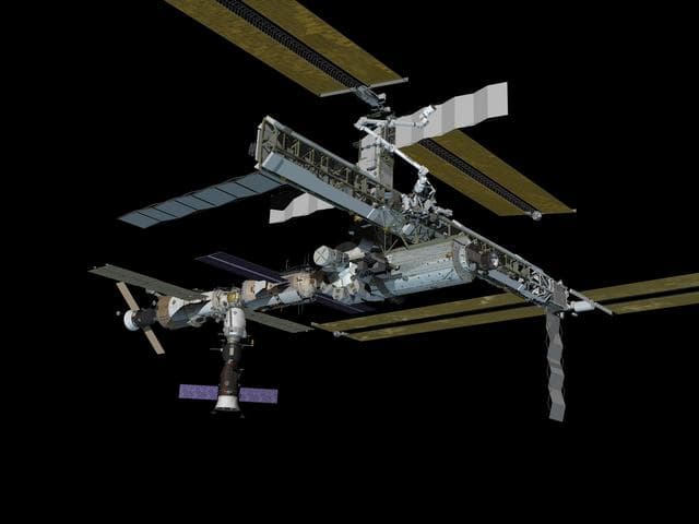 NASA image: Current Configurations of ISS for use on HSF