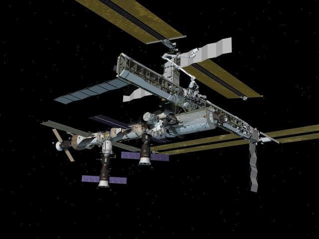 NASA image: Current Configurations of ISS for use on HSF web