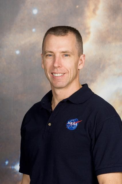 NASA image: STS-125 Hubble Crew Press Conference and Group Photos