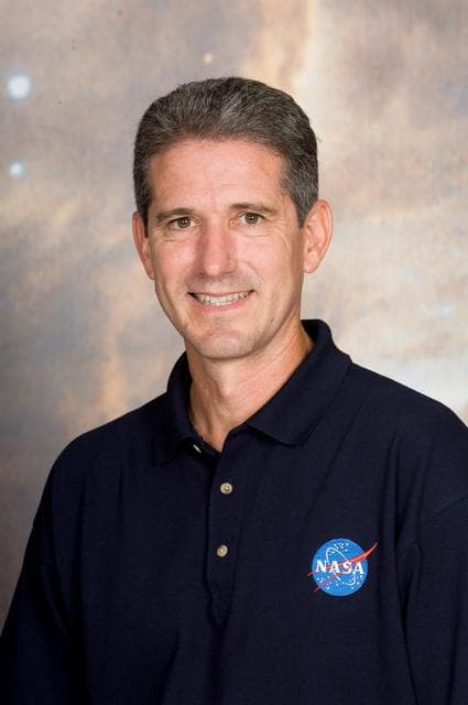 NASA image: STS-125 Hubble Crew Press Conference and Group Photos