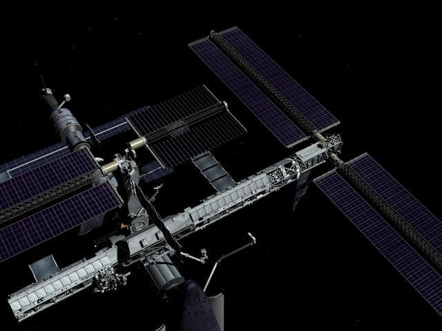 NASA image: ISS art