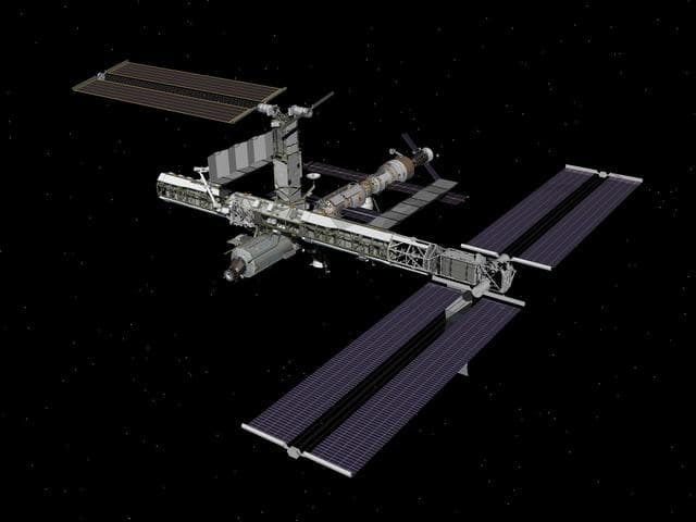 NASA image: Current Configurations of ISS for use on HSF web