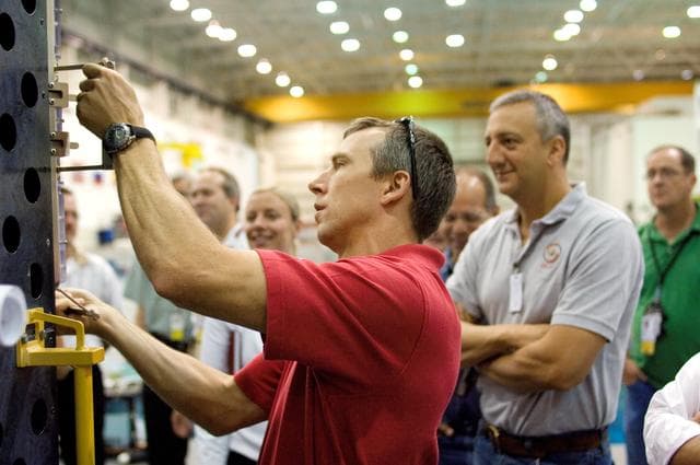NASA image: STS-125 Crew Training