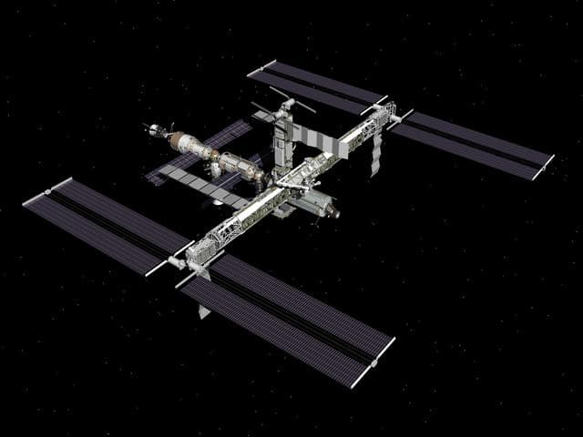 NASA image: Current Configurations of ISS for use on HSF web