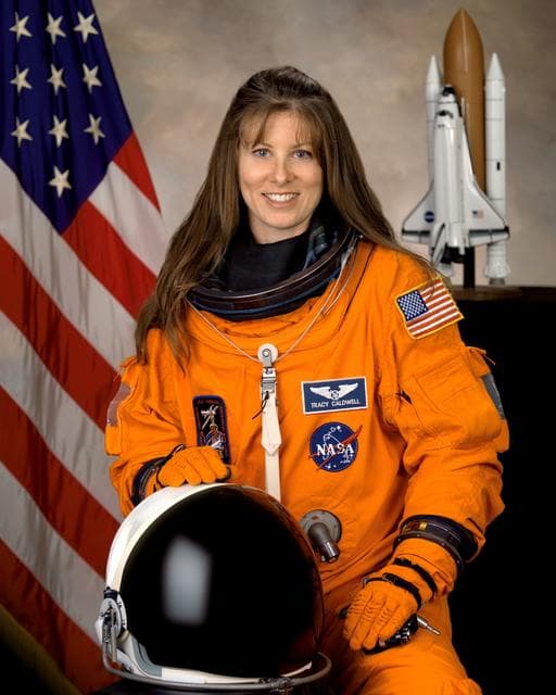 NASA image: Official Portrait of Astronaut Tracy Caldwell: Official and Alternate Views