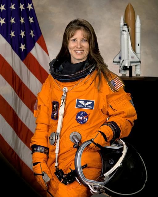NASA image: Official Portrait of Astronaut Tracy Caldwell: Official and Alternate Views