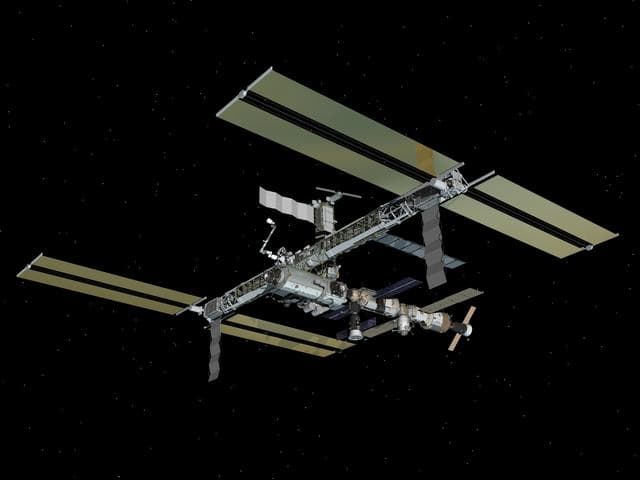 NASA image: Current Configurations of ISS for use on HSF web