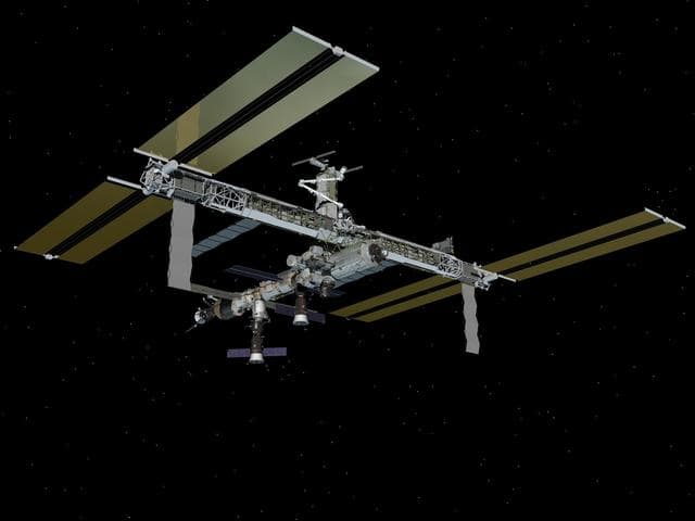 NASA image: Current Configurations of ISS for use on HSF web