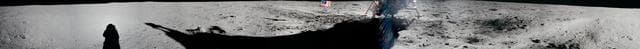 Panoramas of Apollo sites 
