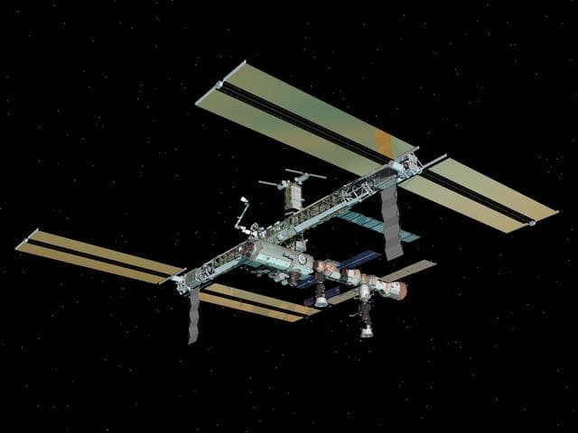 NASA image: Current Configurations of ISS for use on HSF web