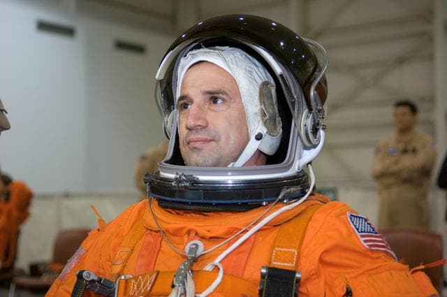 NASA image: STS-120 water survival training at the NBL
