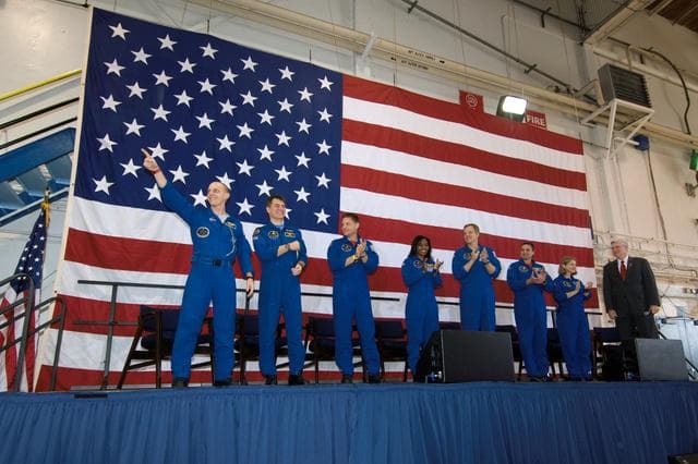 NASA image: STS-120 Crew Return