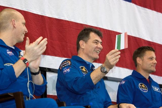 NASA image: STS-120 Crew Return