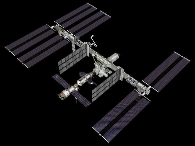 NASA image: Current Configuration of the ISS for use on HSF website
