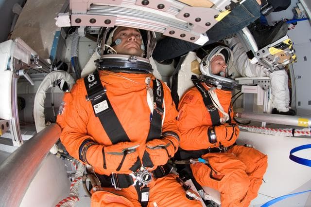 NASA image: CEV Seat Layout Evaluation