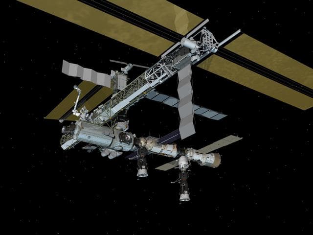 NASA image: Current Configurations of ISS for use on HSF website
