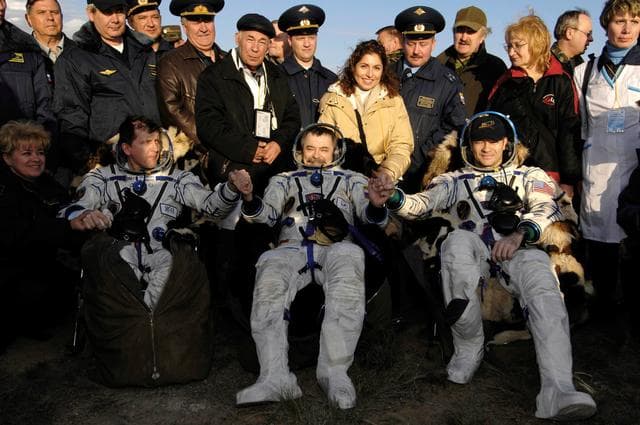 NASA image: Expedition 14 landing