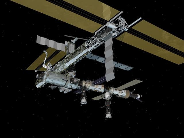 NASA image: Current Configuration of the ISS