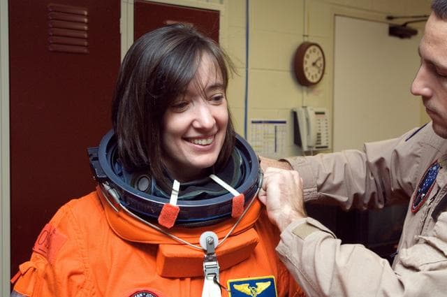 NASA image: STS-125 Crew during Bailout Training in CCT II