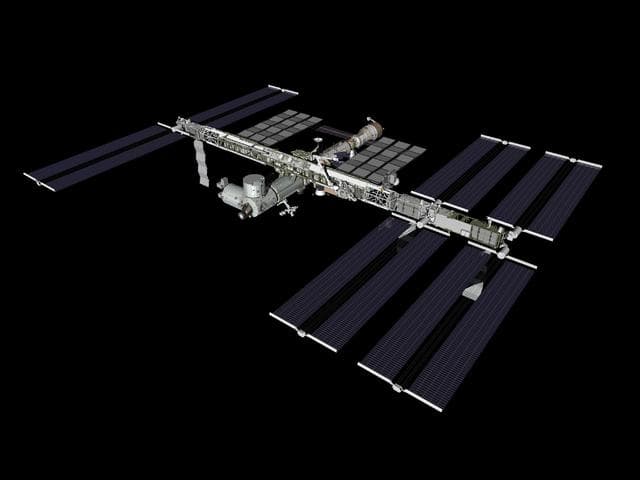 NASA image: Current Configurations of ISS for use on HSF web