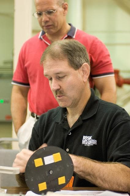 NASA image: STS-125 Preflight Training - EVA RCC Repair