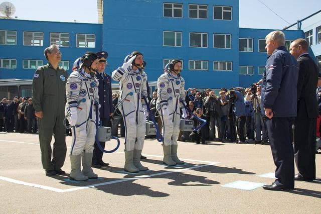 NASA image: ISS017 prelaunch images from Kazakhstan