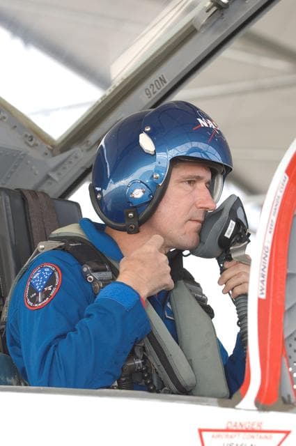 NASA image: STS-125 Crew prepping for T-38 flights