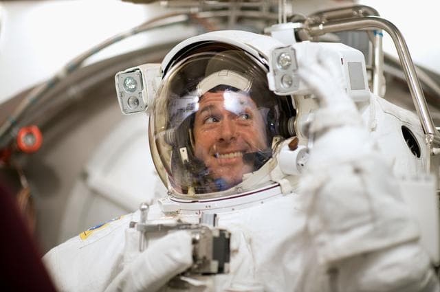 NASA image: Crew Airlock Training, SSATA Chamber, STB-SS-1858 (Kimbrough)