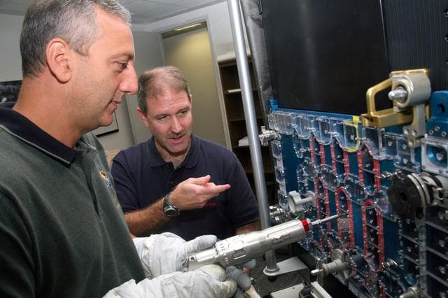 NASA image: STS-125 Crew Training Imagery from Boeing