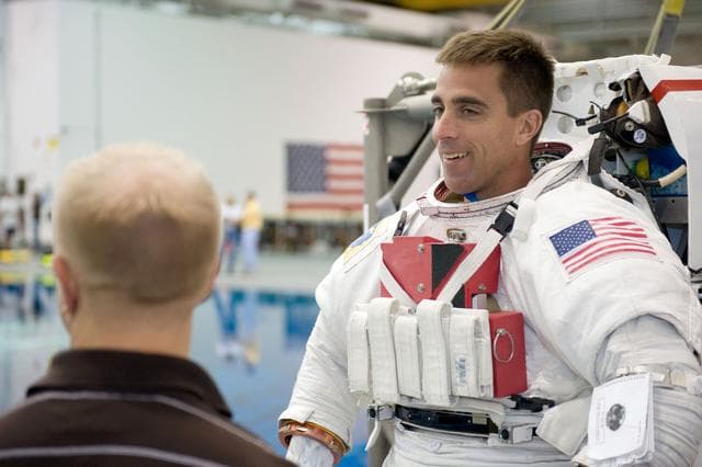 NASA image: STS-127 astronauts Chris Cassidy and Tom Marshburn