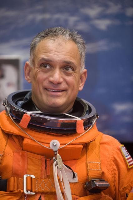 NASA image: STS-128 Egress Training with Expedition 26 Crewmember