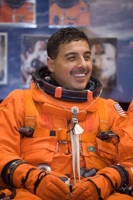 NASA image: STS-128 Egress Training with Expedition 26 Crewmember