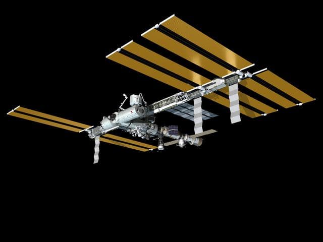 NASA image: Current Configurations of ISS for use on HSF Web