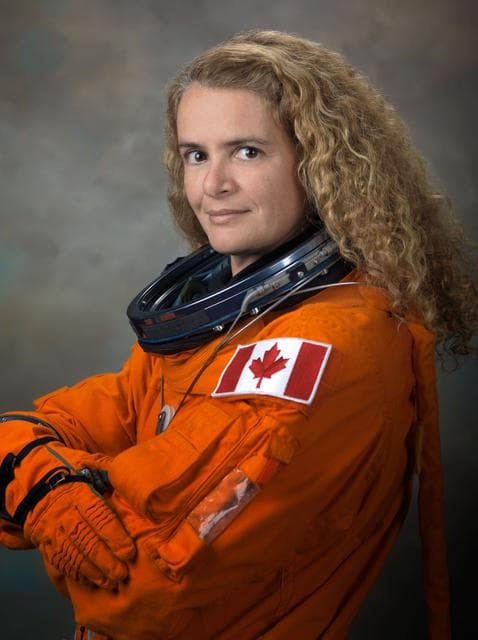 NASA image: Official Individual ACES suit photo of Julie Payette