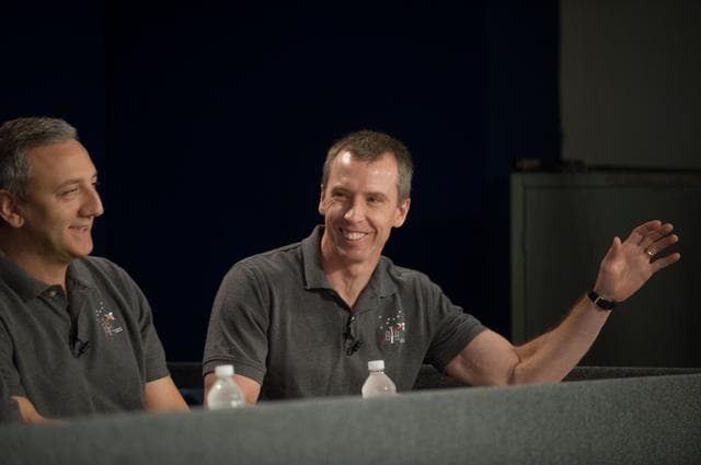 NASA image: STS-125 Press Conference
