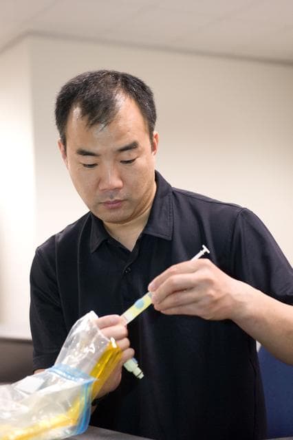NASA image: Expedition 21-22 Training: Bisphosphonates Ops with Soichi Noguchi  
