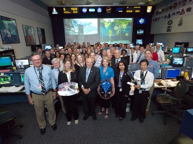 NASA image: STS-125 Flight Control Team in BFCR - HST Planning & Orbit Team