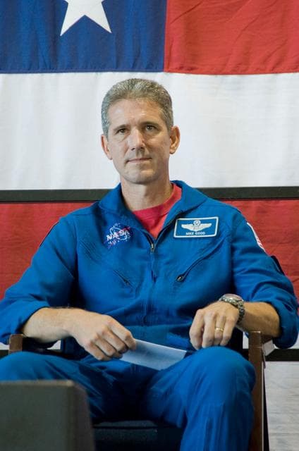 NASA image: STS-125 Crew Return Ceremony and autograph session at Ellington Field. 