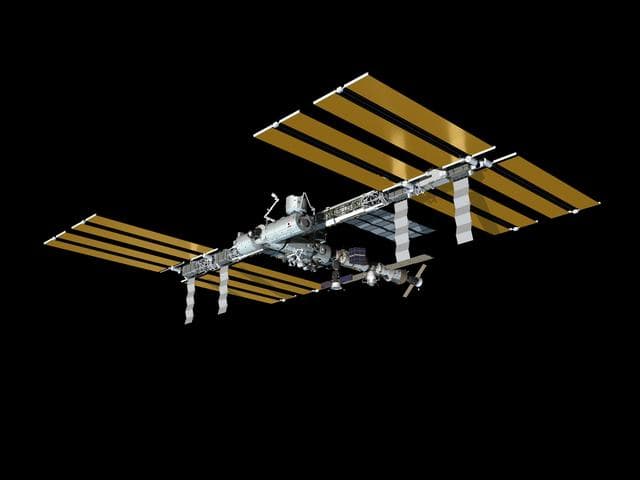 NASA image: Current Configurations of ISS for use on HSF web