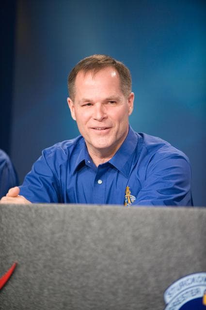 NASA image: STS-128 Press Conference