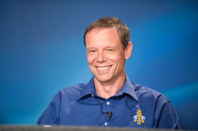 NASA image: STS-128 Press Conference