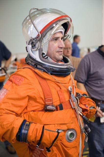 NASA image: STS-130 Preflight Training. Water Survival Training at SCTF, NBL 