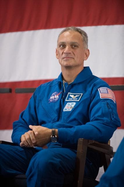 NASA image: STS-128 Crew & ISS Crewmember Tim Kopra return ceremony at Ellington Field 