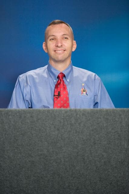 NASA image: STS-129 Press Conference