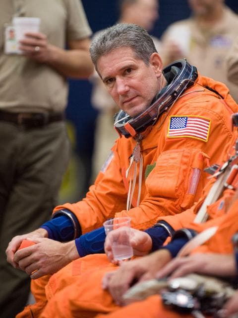 NASA image: STS-132 Preflight Training: Payload egress training