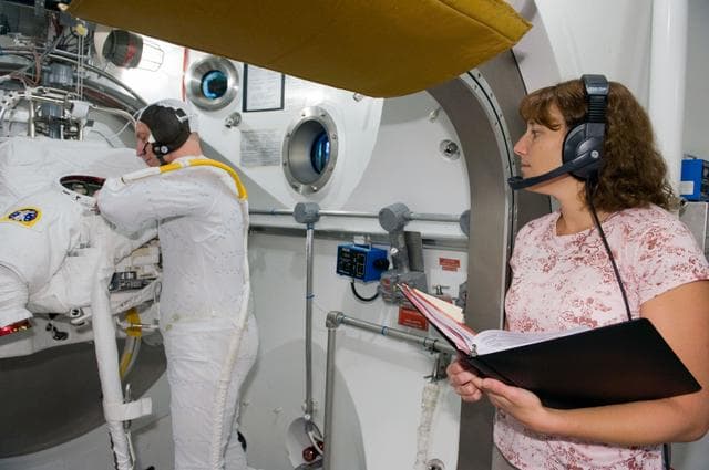 NASA image: SSATA Crew Training (Clay Anderson)