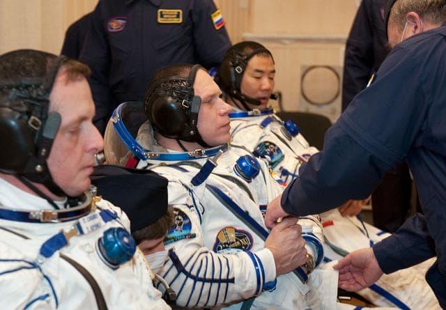 NASA image: Expedition 22 Launch Day