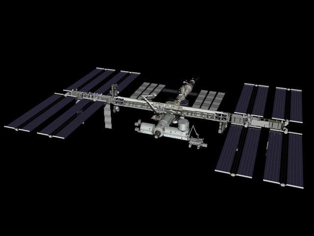 NASA image: Current Configurations of ISS for use on HSF web