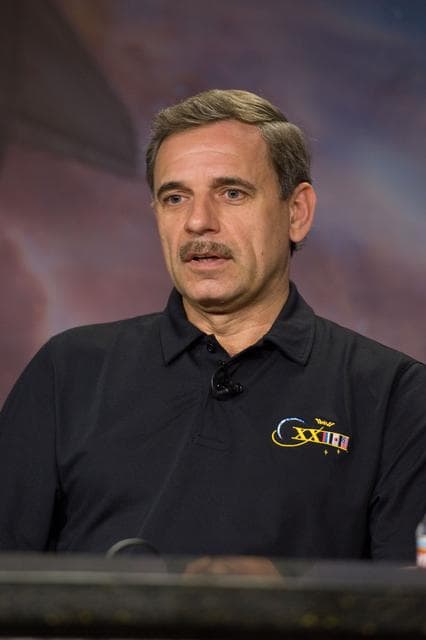 NASA image: Expedition 23 press conference.