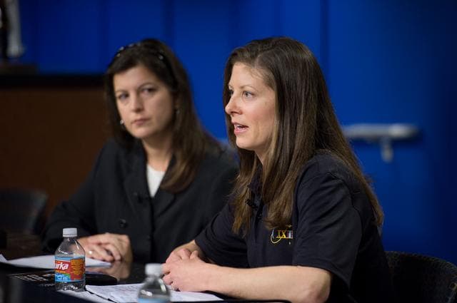 NASA image: Expedition 23 press conference.
